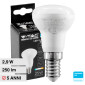 Immagine 1 - V-Tac VT-239 Lampadina LED E14 2,9W Reflector R39 SMD Chip Samsung - SKU 21210 / 21212