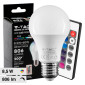 Immagine 1 - V-Tac Smart VT-2229 Lampadina LED E27 8,5W Goccia A60 SMD RGB+W Dimmerabile con Telecomando - SKU 2925 / 2928