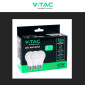 Immagine 12 - V-Tac VT-1900 Super Saver Pack 3x Lampadina LED E27 8,5W Goccia A60 SMD - SKU 217240 / 217241 / 217242