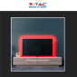 Immagine 7 - V-Tac VT-3528 Striscia LED Flessibile 21W SMD Monocolore Rossa Verde Blu 60 LED/m 12V - Bobina 5m - SKU 212011 / 212013 / 212015