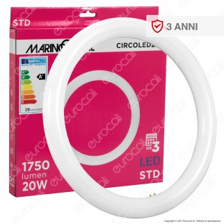 Marino Cristal Serie STD Circolina LED G10q 20W Lampadina Diametro