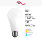 Immagine 5 - FAI Lampadina LED E27 9,5W Bulb A60 Goccia SMD 24V DC - mod. 5196/24/CA / 5196/24/CO / 5196/24/FR