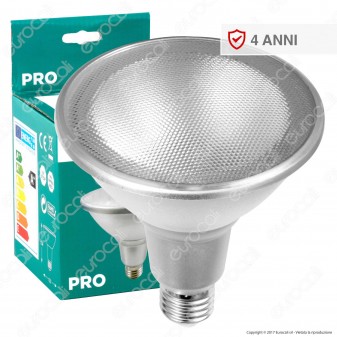 Marino Cristal Serie PRO Lampadina LED E27 15W Bulb Par Lamp PAR38 -