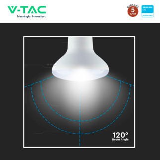 VT-280 Lampadina LED E27 11W Reflector R80 SMD Chip Samsung V-Tac