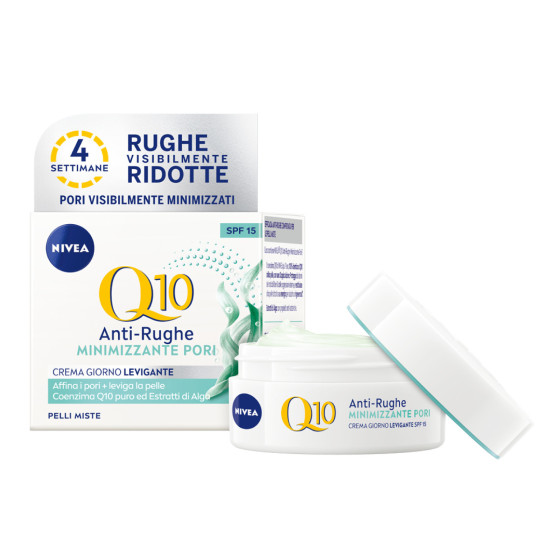 Q10 Power Antirughe + Levigante Crema Giorno SPF15 NIVEA Q10 Power Antirughe + Levigante Crema Giorno SPF15 NIVEA