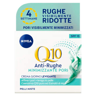 Q10 Power Antirughe + Levigante Crema Giorno SPF15 NIVEA
