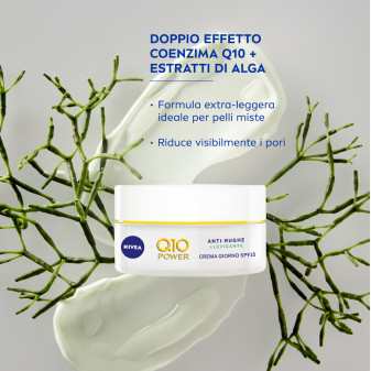 Q10 Power Antirughe + Levigante Crema Giorno SPF15 NIVEA