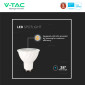 Immagine 8 - V-Tac Pro VT-277 Lampadina LED GU10 6W Faretto Spotlight SMD Chip Samsung - SKU 21165 / 21167