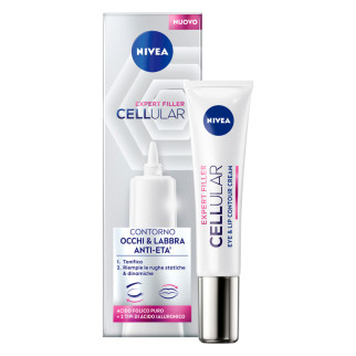 Hyaluron Cellular Filler Contorno Occhi Anti-età Extra Rassodante Nivea