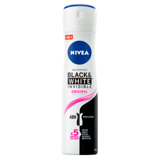 Black & White Invisible Original Spray 150 ml NIVEA