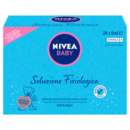 Soluzione Fisiologica Soluzione Salina Naturale 24pz da 5ml NIVEA Baby