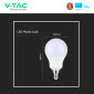 Immagine 7 - V-Tac Pro VT-269 Lampadina LED E14 8,5W Goccia A60 SMD Chip Samsung - SKU 21115 / 21116