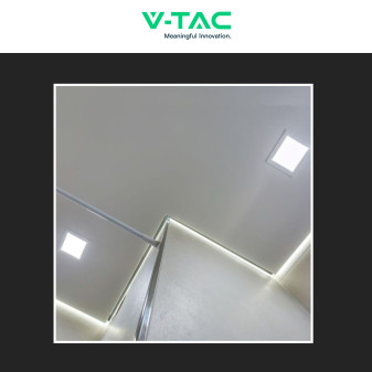 VT-61003 Mini Pannello LED Quadrato 3W SMD da Incasso V-Tac