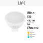 Immagine 5 - Life Lampadina LED GU5.3 (MR16) 5W 12V Faretto SMD - mod. 39.916107C / 39.916107N / 39.916107F