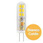Immagine 2 - Life Lampadina LED G4 1,8W Tubolare SMD 12/24V in Vetro Trasparente - mod. 39.930419C30 / 39.930419F65