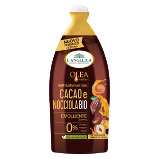 Bath&Shower Gel Bagnodoccia Cacao e Nocciola L'Angelica Olea Naturae
