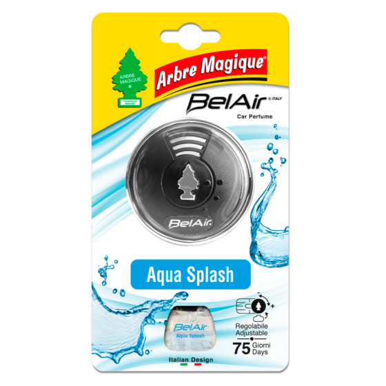 BelAir Aqua Splash Profumatore per Auto Lime e Lavanda Arbre Magique BelAir Aqua Splash Profumatore per Auto Lime e Lavanda Arbre Magique