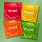 Immagine 7 - Preservativi Durex Tropical Mix Arancia Banana Fragola Mela - 24 Profilattici