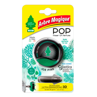 Arbre Magique POP Profumatore Solido per Auto Fragranze Assortite Green Mint...