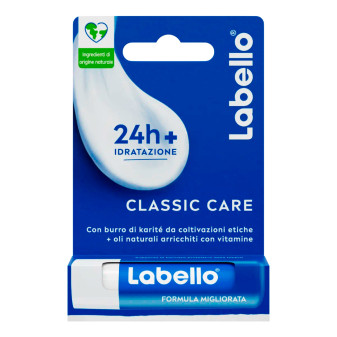 Labello Classic Care Balsamo Idratante Labbra Burrocacao - Confezione da 1pz