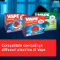 Immagine 3 - Vape Piastrine di Ricarica Classic per Diffusore contro Zanzare Comuni e Tigre - Confezione da 30 Piastrine