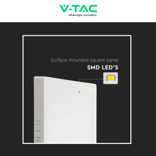 VT-60006 Mini Pannello LED Quadrato 6W SMD V-Tac