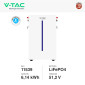 Immagine 2 - V-Tac Batteria BMS LiFePO4 51,2V 6,14kWh Garanzia 10 Anni IP65 per Inverter Impianto Fotovoltaico CEI 0-21 - SKU 11539