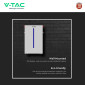 Immagine 5 - V-Tac Batteria BMS LiFePO4 51,2V 6,14kWh Garanzia 10 Anni IP65 per Inverter Impianto Fotovoltaico CEI 0-21 - SKU 11539