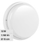 V-Tac VT-8095 Plafoniera LED Rotonda 12W SMD IP54 Colore Bianco - SKU 10195 / 10196 / 10197