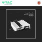 Immagine 5 - V-Tac VT-66036103 Inverter Fotovoltaico Monofase Ibrido On-Grid / Off-Grid 3.6kW IP65 con Display LCD e CEI 0-21 - SKU 11374