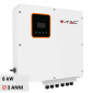 Immagine 1 - V-Tac VT-6608303 Inverter Fotovoltaico Trifase Ibrido On-Grid / Off-Grid 8kW IP65 con Display LCD - SKU 11375