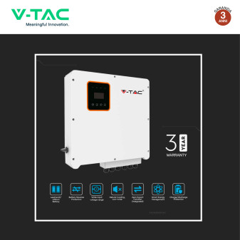 VT-6608303 Inverter 8kW Trifase Pannelli Fotovoltaici V-Tac
