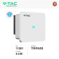 Immagine 2 - V-Tac VT-6605310 Inverter On Grid 5kW Trifase IP66 per Impianto Fotovoltaico CEI 0-21 - SKU 11381