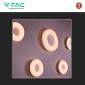 Immagine 4 - V-Tac VT-7752 Plafoniera LED Rotonda 78W SMD Changing Color CCT 3in1 Dimmerabile con Telecomando - SKU 213969