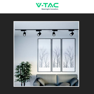 Faretto LED da Binario 35W Track Light COB V-Tac VT-4536