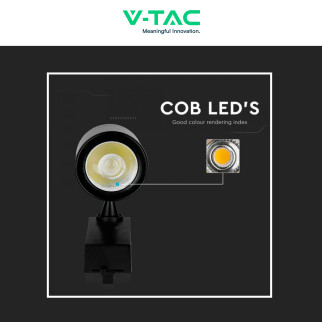 Faretto LED da Binario 35W Track Light COB V-Tac VT-4536