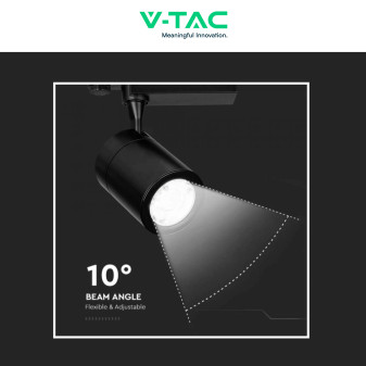 Faretto LED da Binario 35W Track Light COB V-Tac VT-4536
