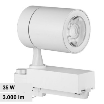 V-Tac VT-4536 Faretto LED da Binario 35W Track Light COB Colore Bianco - SKU...