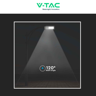 VT-30301ST Lampada Stradale 40W Pannello Solare IP65 V-Tac