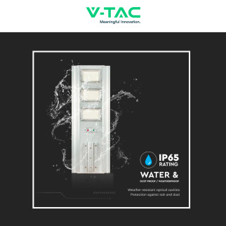 VT-30301ST Lampada Stradale 40W Pannello Solare IP65 V-Tac