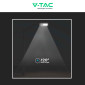 Immagine 11 - V-Tac VT-40401ST Lampada Stradale LED 50W Lampione IP65 con Pannello Solare Sensore Crepuscolare di Movimento - SKU 6759 / 6760