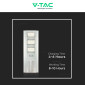 Immagine 14 - V-Tac VT-40401ST Lampada Stradale LED 50W Lampione IP65 con Pannello Solare Sensore Crepuscolare di Movimento - SKU 6759 / 6760