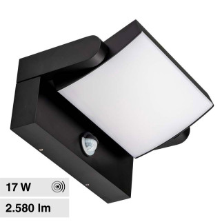 VT-11020S Lampada LED da Muro 17W SMD Sensore PIR V-Tac