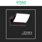 Immagine 8 - V-Tac VT-11020 Lampada LED da Muro Ruotabile 17W SMD IP65 Applique Colore Nero - SKU 2936 / 2937