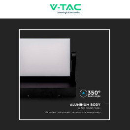 VT-11020 Lampada LED da Muro 17W Ruotabile SMD Nera V-Tac