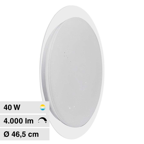 VT-8401 Plafoniera LED Tonda 40W SMD CCT 3in1 V-Tac Gallery VT-8401 Plafoniera LED Tonda 40W SMD CCT 3in1 V-Tac Gallery