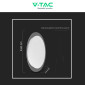 Immagine 6 - V-Tac Gallery VT-8401 Plafoniera LED Rotonda 20W/40W SMD CCT 3in1 Effetto Cielo Stellato Dimmerabile Telecomando - SKU 2114741