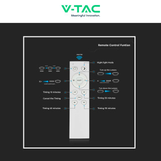 VT-8401 Plafoniera LED Tonda 40W SMD CCT 3in1 V-Tac Gallery