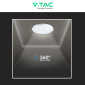 Immagine 8 - V-Tac Gallery VT-8557 Plafoniera LED Rotonda 30W/60W SMD CCT 3in1 Diamante Cielo Stellato Dimmerabile Telecomando - SKU 2114921