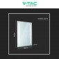 Immagine 7 - V-Tac VT-8700 Lampada LED a Specchio Rettangolare 35W IP44 con Sistema Anti appannamento - SKU 2140451